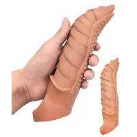 Max Extend 8 Inch Flesh Cock Sleeve - Master