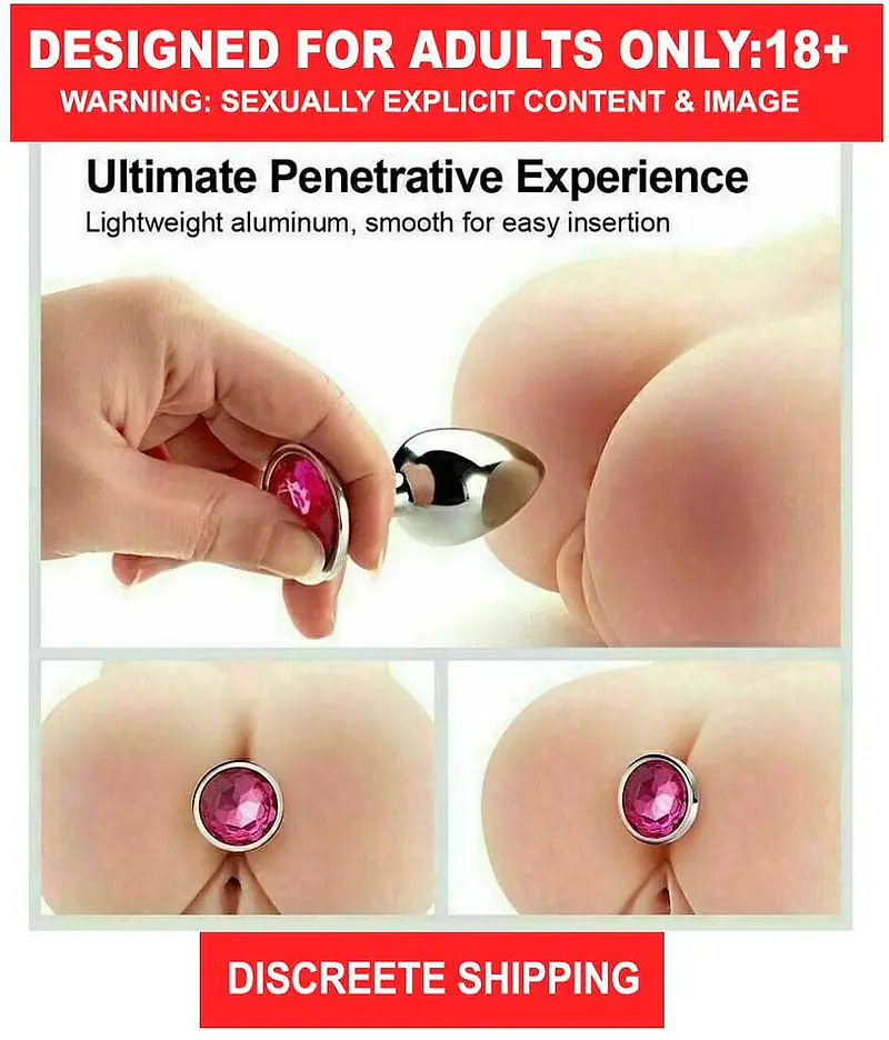 Crystal Steel Butt Plug Set (Assorted Colours) - Master