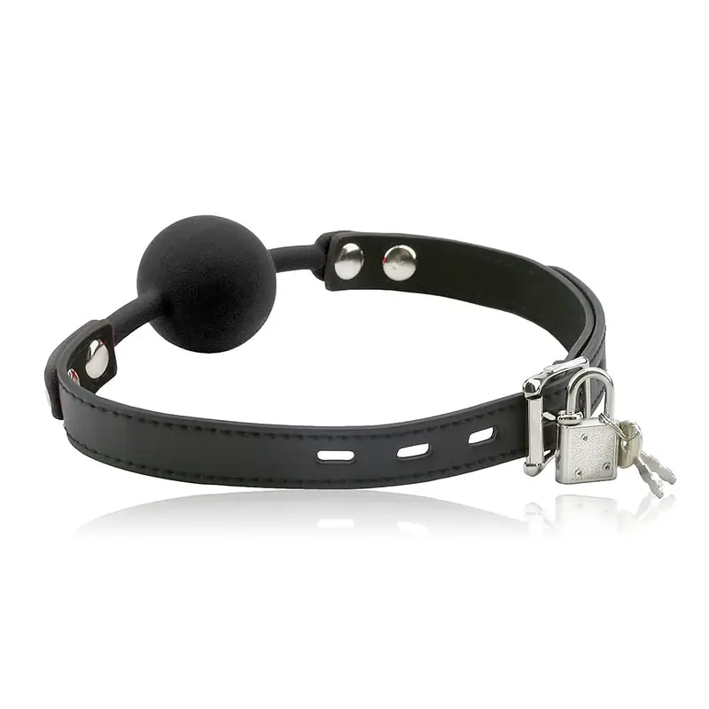 Titan Ball Gag with Lockable Pin - Master