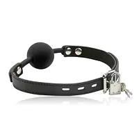 Titan Ball Gag with Lockable Pin - Master