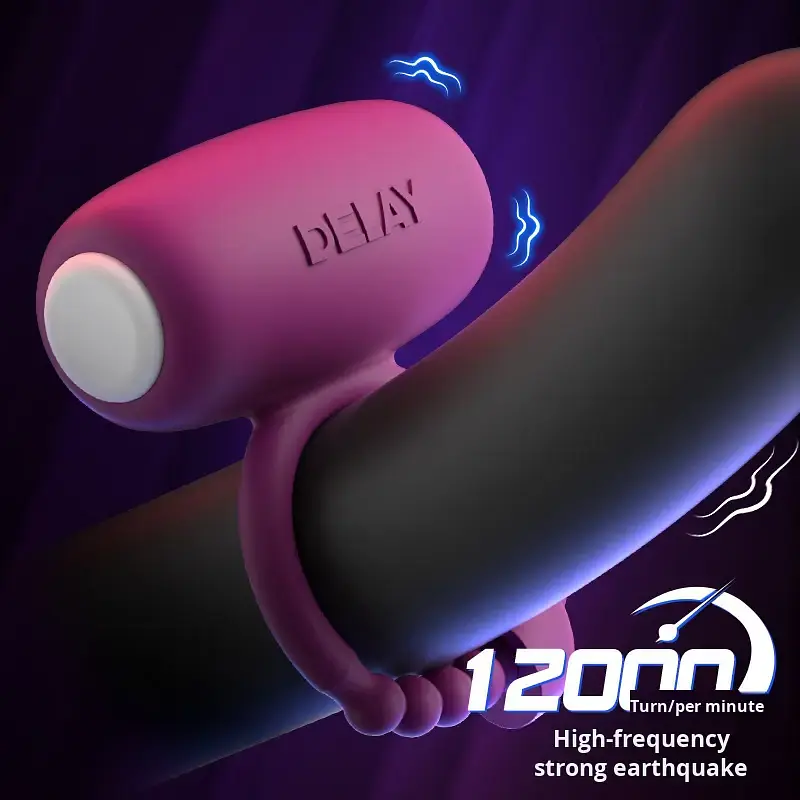 Flexi Bead Adjustable Vibrating Ring For All Size - Master