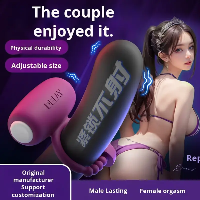 Flexi Bead Adjustable Vibrating Ring For All Size - Master