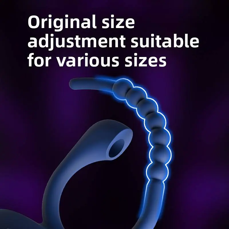 Flexi Bead Adjustable Vibrating Ring For All Size - Master