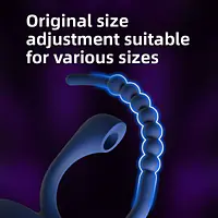 Flexi Bead Adjustable Vibrating Ring For All Size - Master