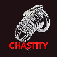 The Line-Up Steel Chastity Cage - Master
