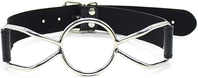 Open Mouth Gag Oral Metal Ring Bondage - Master