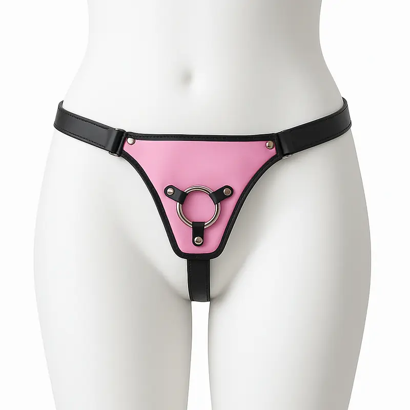Pink Harness Strap On Belt - Master