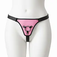 Pink Harness Strap On Belt - Master
