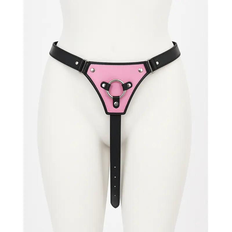 Pink Harness Strap On Belt - Master