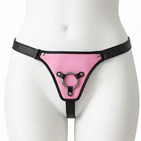 Pink Harness Strap On Belt - Master