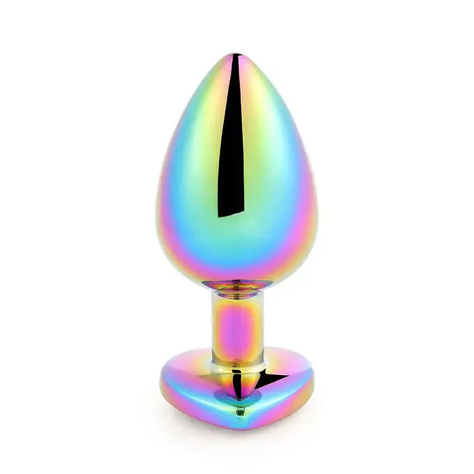 Opal Heart Mini Rainbow Heart Plug (Small Size) - Master