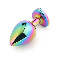 Opal Heart Mini Rainbow Heart Plug (Small Size) - Master