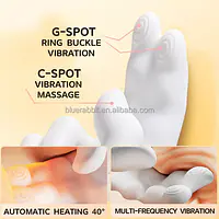 Ivory Pulse Hand-Shape G-Spot Vibrator - Master