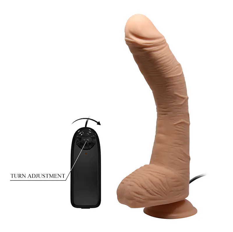 Balie Power Vein 11 Inch Vibrating Dildo - Master