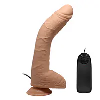 Balie Power Vein 11 Inch Vibrating Dildo - Master