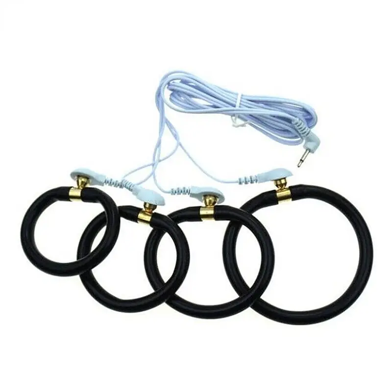 Shock Pulse Pro Electric Pleasure Rings With Remote - Master