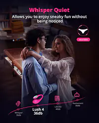 Lovense Lush 4 Wearable GSpot App Controlled Vibrator - Master