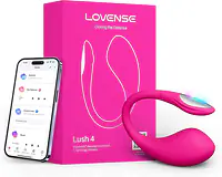 Lovense Lush 4 Wearable GSpot App Controlled Vibrator - Master
