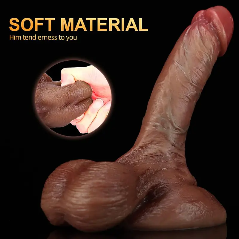 Titan Vein XL 7-Inch Realistic Suction Dildo with Veins - Master