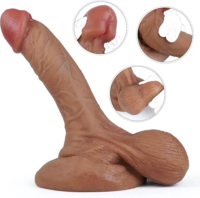 Titan Vein XL 7-Inch Realistic Suction Dildo with Veins - Master