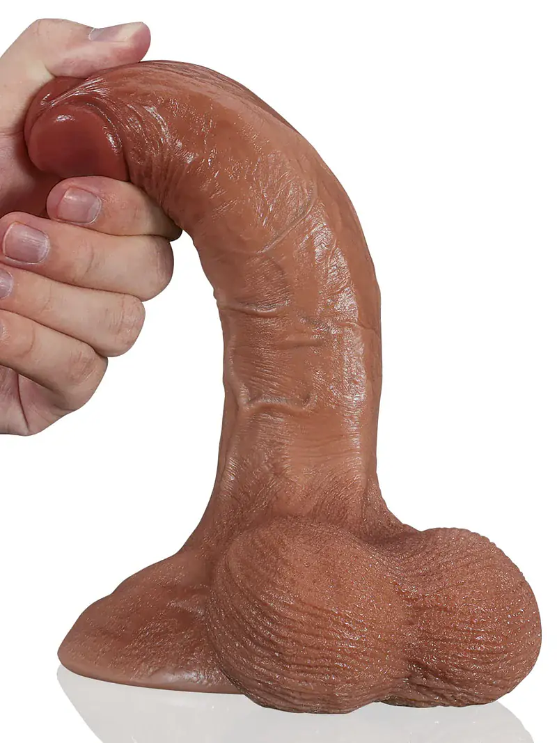 Titan Vein XL 7-Inch Realistic Suction Dildo with Veins - Master