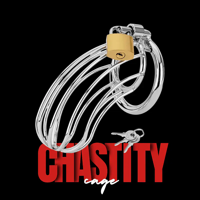 My Pleasure Metal Chastity Cage - Master