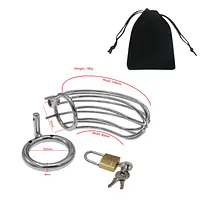 My Pleasure Metal Chastity Cage - Master