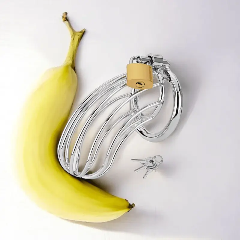 My Pleasure Metal Chastity Cage - Master