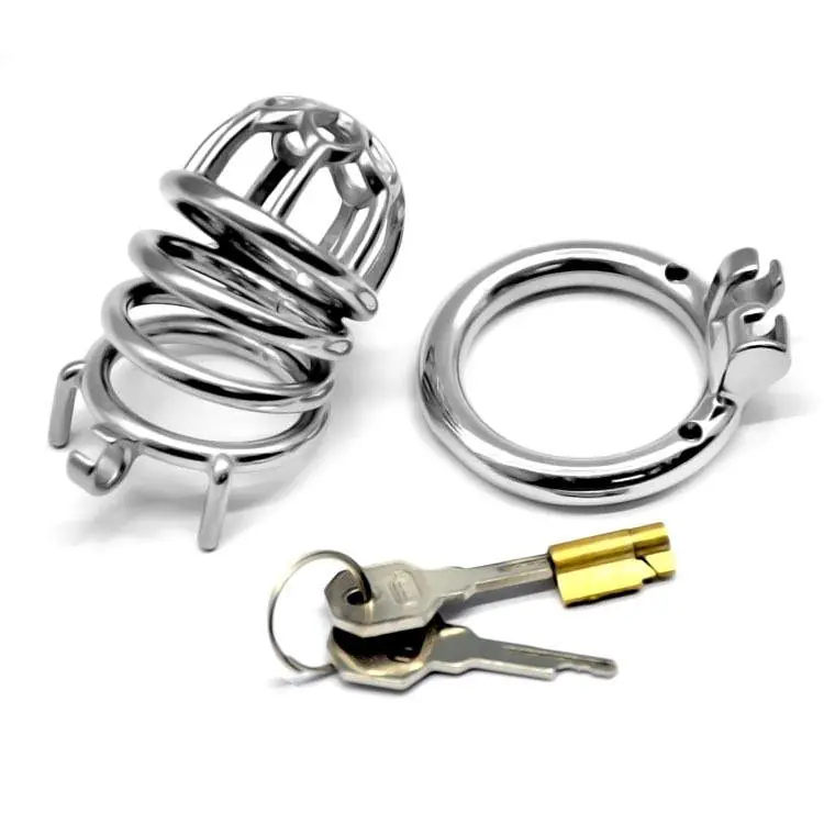 My Pleasure Bird Lock Metal Chastity Cage - Master