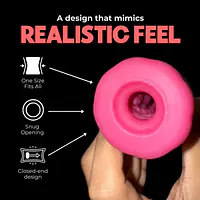 Tufan Pink Pulse Stroker - Master