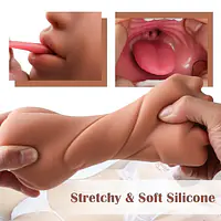 My Pleasure  3 In 1 Realistic Double Ended Pocket Pussy - Master