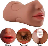 My Pleasure  3 In 1 Realistic Double Ended Pocket Pussy - Master