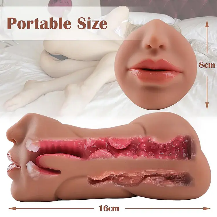 My Pleasure  3 In 1 Realistic Double Ended Pocket Pussy - Master