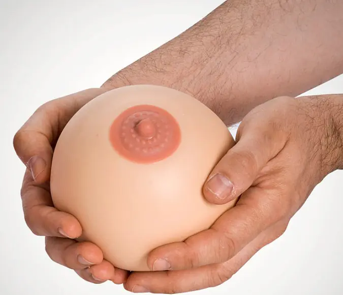 My Pleasure Squishy Nipple Boobs Ball for Stress Relief and Fun (8 cm) - Master