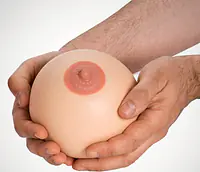 My Pleasure Squishy Nipple Boobs Ball for Stress Relief and Fun (8 cm) - Master