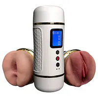 My Pleasure Real Feel Dual Entry Sensation Automatic Masturbator - Master