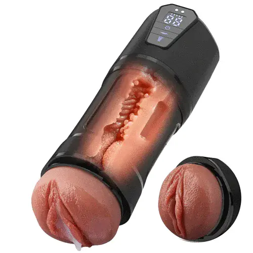 My Pleasure Automatic Electric Masturbator for Men with 10 Vibrations & 5 Suction Modes - Master