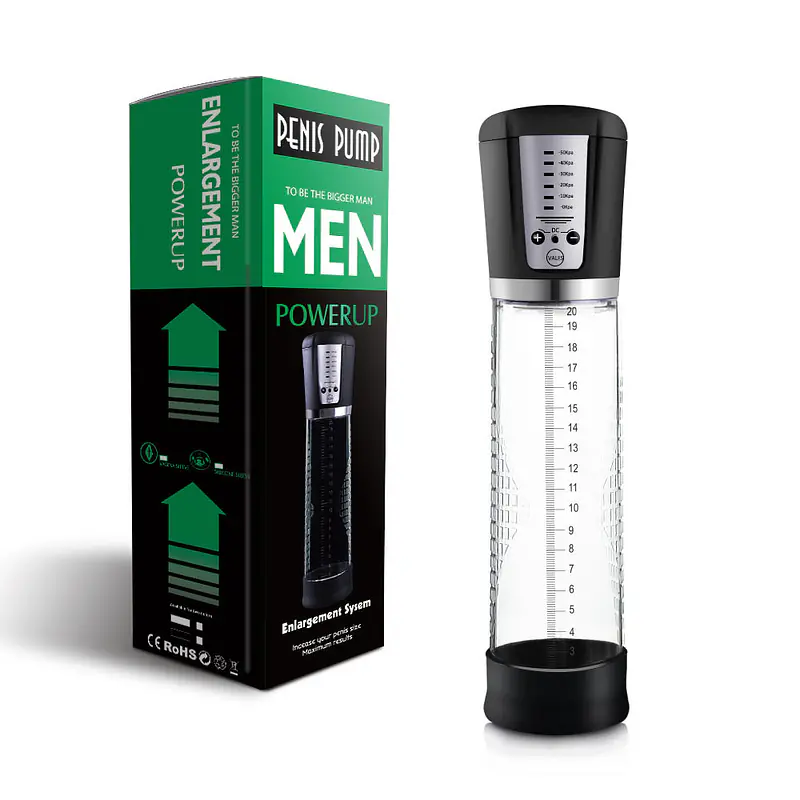 My Pleasure Power UP Electric Penis Pump USB Rechargeable Vacuum Enlarger for Men - Master