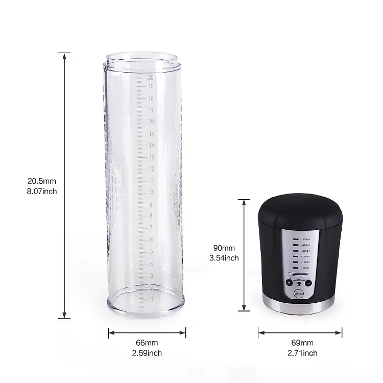 My Pleasure Power UP Electric Penis Pump USB Rechargeable Vacuum Enlarger for Men - Master