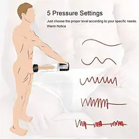 My Pleasure Power UP Electric Penis Pump USB Rechargeable Vacuum Enlarger for Men - Master