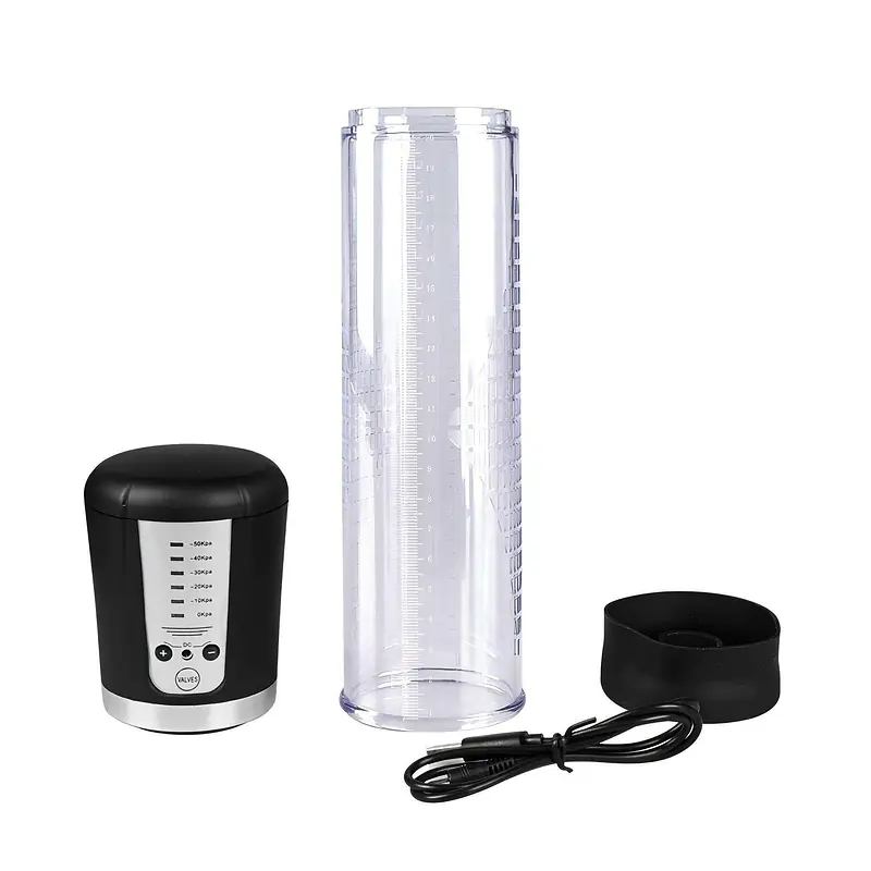 My Pleasure Power UP Electric Penis Pump USB Rechargeable Vacuum Enlarger for Men - Master