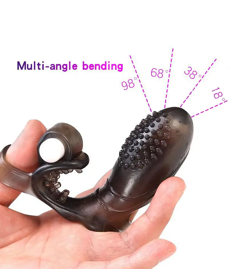 My Pleasure Dot Touch Finger Vibrator With Clit Stimulation - Master
