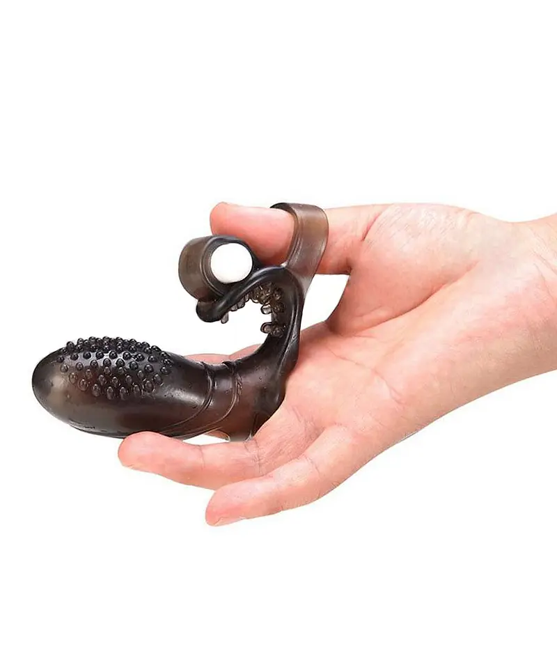 My Pleasure Dot Touch Finger Vibrator With Clit Stimulation - Master