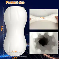 My Pleasure Dual Flex 3D Stroker (5.5 Inch) - Master