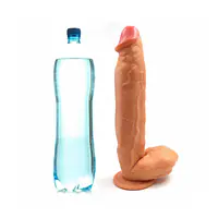 Pleasure Max 12 Inch Realistic Dildo - Colour: Skin