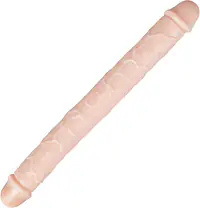 12 Inch Realistic Double Ended Flexible Dildo with Veins - Master