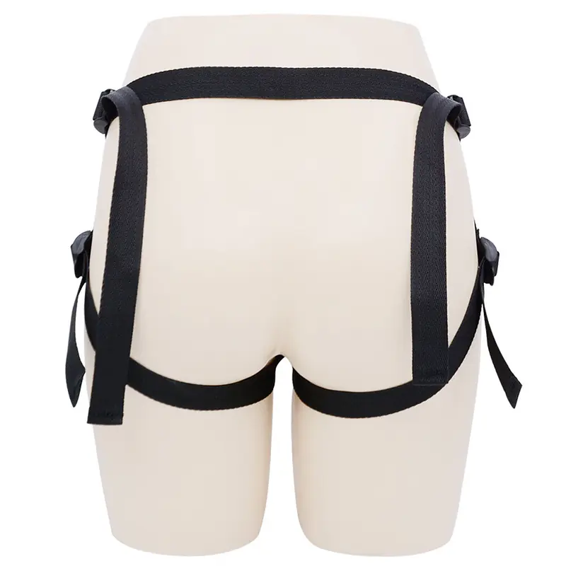 MyPleasure Adjustable Lesbian Strap-On Harness Belt with Secure O-Ring - Master