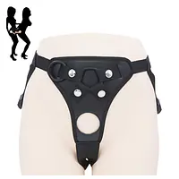 MyPleasure Adjustable Lesbian Strap-On Harness Belt with Secure O-Ring - Master