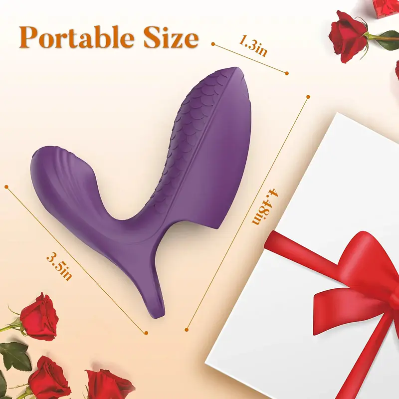 Pulse Touch Wearable Finger Vibrator With G-Spot & Clitoral Stimulatort and 10 Vibration Modes - Master