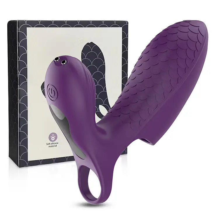 Pulse Touch Wearable Finger Vibrator With G-Spot & Clitoral Stimulatort and 10 Vibration Modes - Master